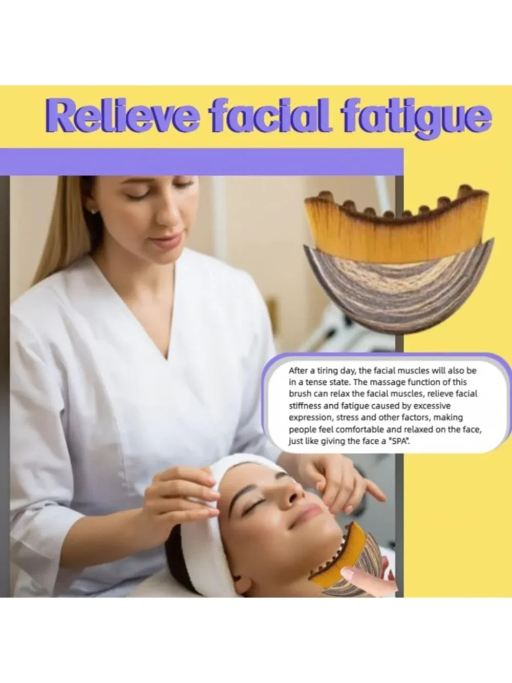 Lymphatic Contour Face Brush for Sculpting & Detox – Anti-Puffiness, Skin Glow